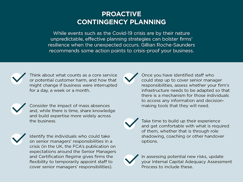 proactive contingency planning proactive contingency planning